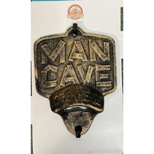 Rustic Man Cave Wall Beer Soda Bottle Opener